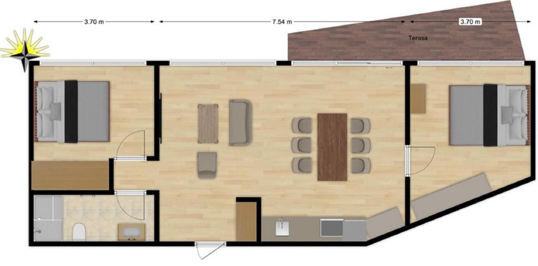 Anbo Vila Palanga Zimmer foto